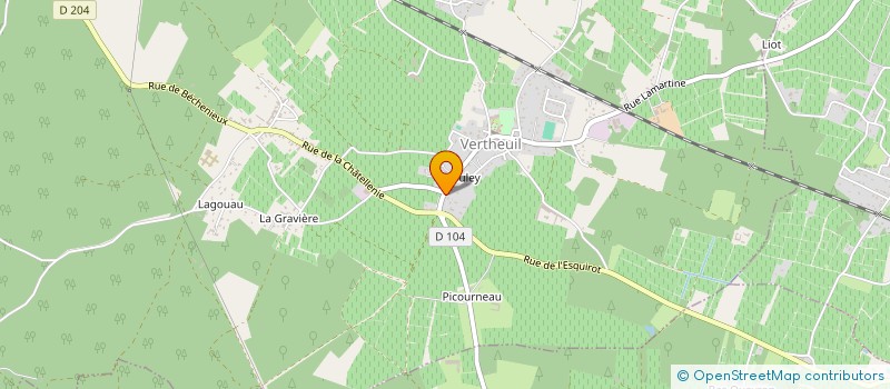 localisation de l'entreprise MONSIEUR BERNARD LELONG à VERTHEUIL
