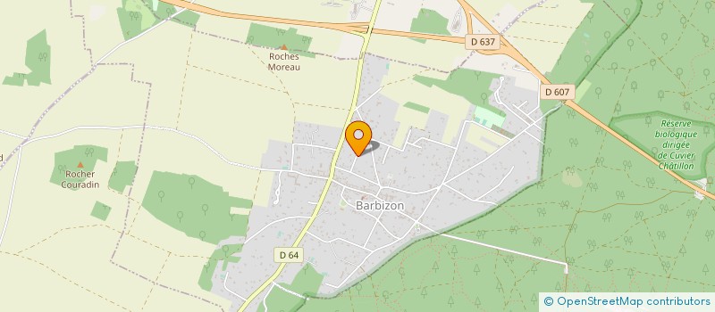 localisation de l'entreprise MONSIEUR BERNARD LELOUP à BARBIZON