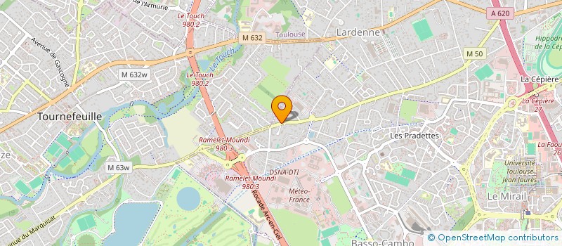 localisation de l'entreprise MONSIEUR BERNARD LEMAHIEU à TOULOUSE