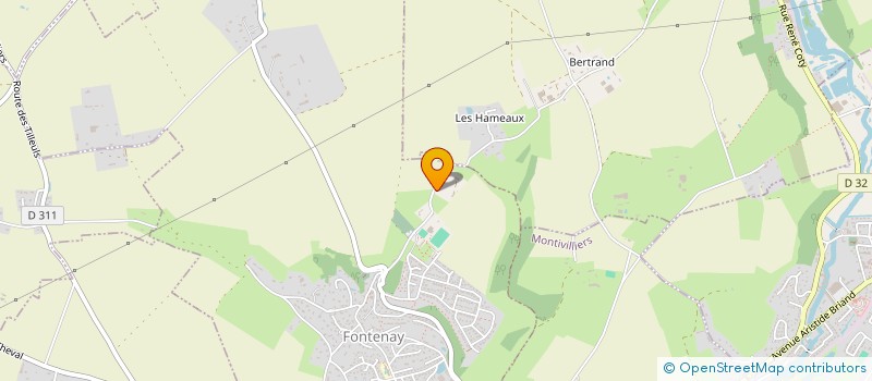 localisation de l'entreprise MONSIEUR BERNARD LEMAIRE  MONTIVILLIERS