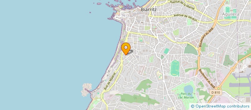 localisation de l'entreprise MONSIEUR BERNARD LENOIR à BIARRITZ