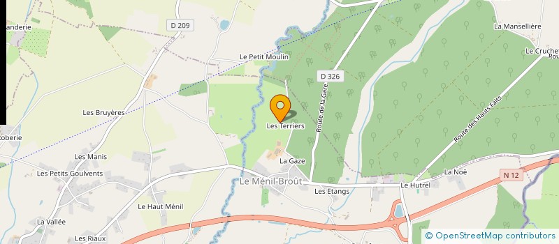 localisation de l'entreprise MONSIEUR BERNARD LEPANNETIER à MENIL ERREUX