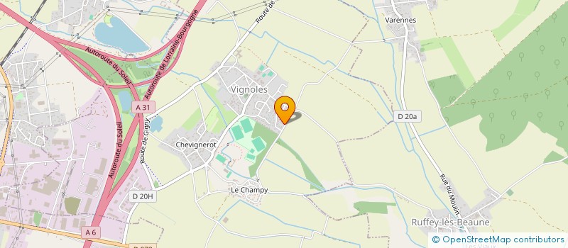 localisation de l'entreprise MONSIEUR BERNARD LEPAPE  VIGNOLES