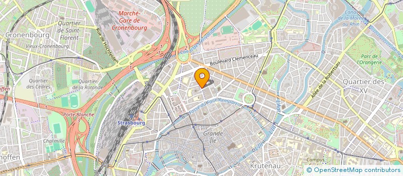 localisation de l'entreprise MONSIEUR BERNARD LEPETIT à STRASBOURG
