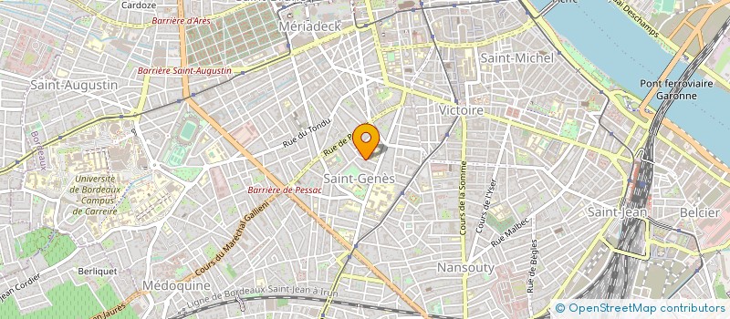 localisation de l'entreprise MONSIEUR BERNARD LEQUES à BORDEAUX