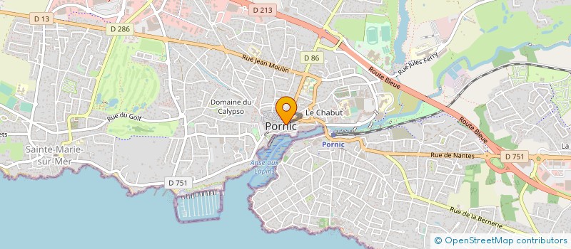 localisation de l'entreprise MONSIEUR BERNARD LERAY  PORNIC