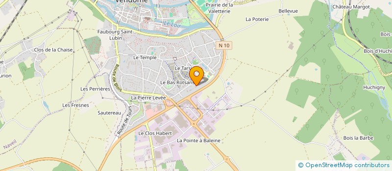 localisation de l'entreprise MONSIEUR BERNARD LERIQUE à VENDOME