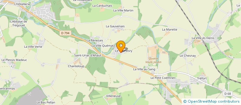 localisation de l'entreprise MONSIEUR BERNARD LEROYER  CORSEUL