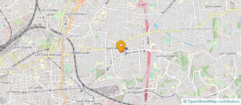 localisation de l'entreprise MONSIEUR BERNARD LESCLIDE à MARSEILLE