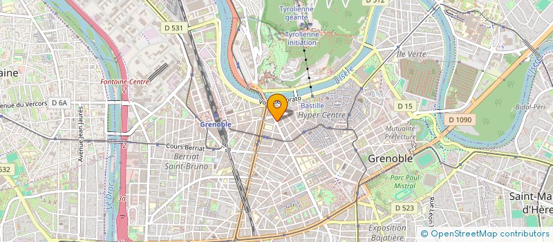 localisation de l'entreprise MONSIEUR BERNARD LESEUIL à GRENOBLE