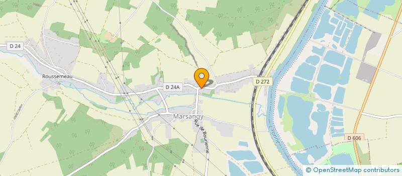 localisation de l'entreprise MONSIEUR BERNARD LESNE  EGRISELLES-LE-BOCAGE