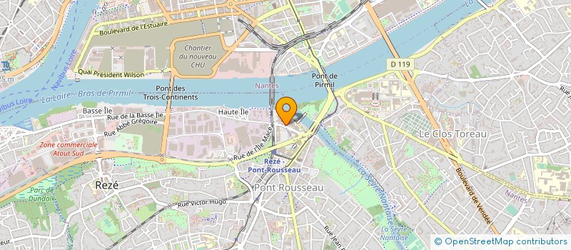 localisation de l'entreprise MONSIEUR BERNARD LEURENT  NANTES