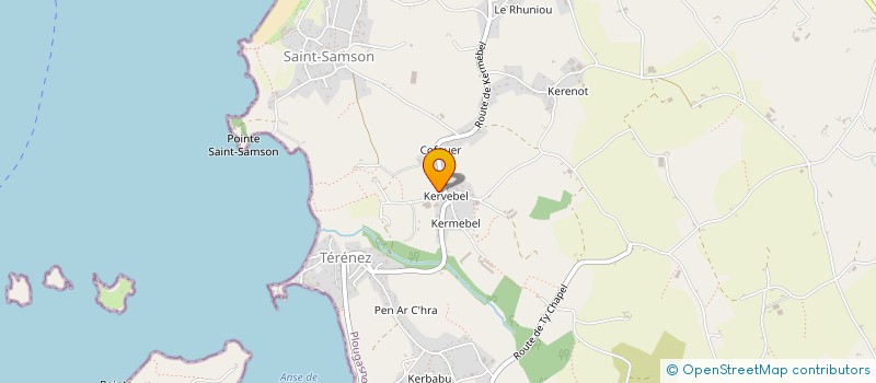 localisation de l'entreprise MONSIEUR BERNARD LEVOT à PLOUGASNOU