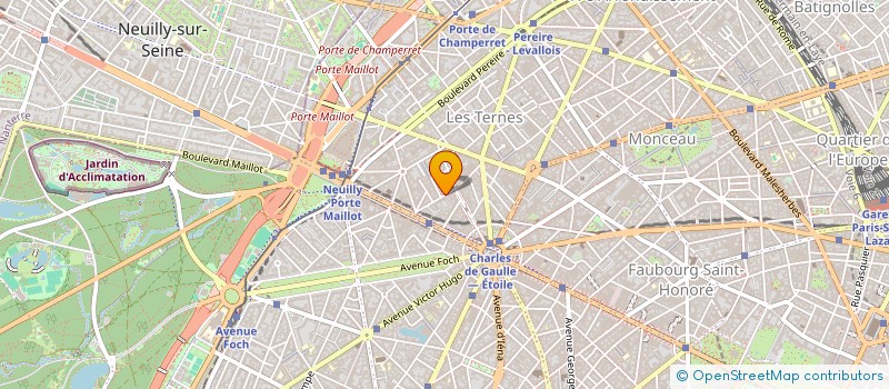 localisation de l'entreprise MONSIEUR BERNARD LEVY  PARIS