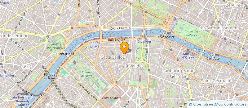 localisation de l'entreprise MONSIEUR BERNARD LIEBAULT  PARIS