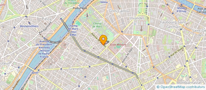 localisation de l'entreprise MONSIEUR BERNARD LINCOT  PARIS