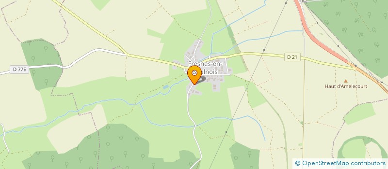 localisation de l'entreprise MONSIEUR BERNARD LINTZ  FRESNES-EN-SAULNOIS