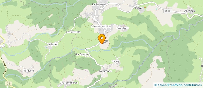 localisation de l'entreprise MONSIEUR BERNARD LIOTIER  GUMIERES