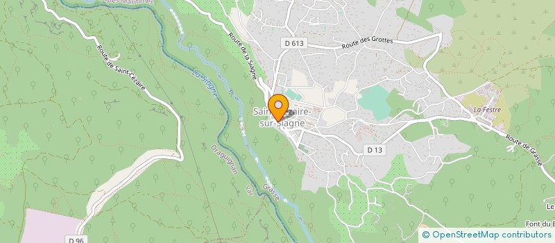 localisation de l'entreprise MONSIEUR BERNARD LITTRE à SAINT-CEZAIRE-SUR-SIAGNE