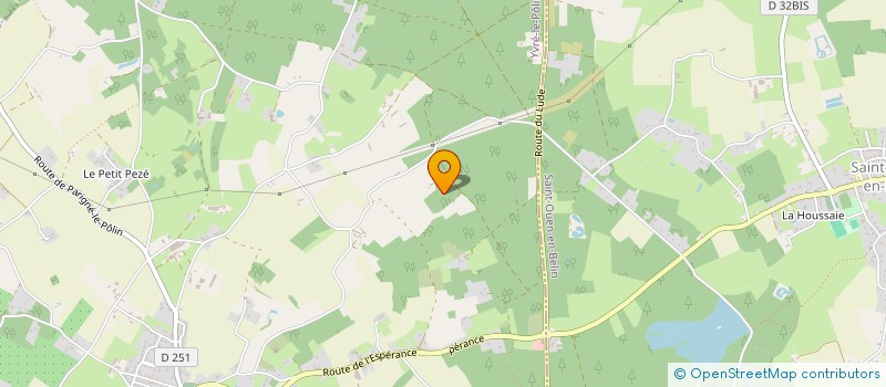 localisation de l'entreprise MONSIEUR BERNARD LIZEE  PARIGNE-LE-POLIN