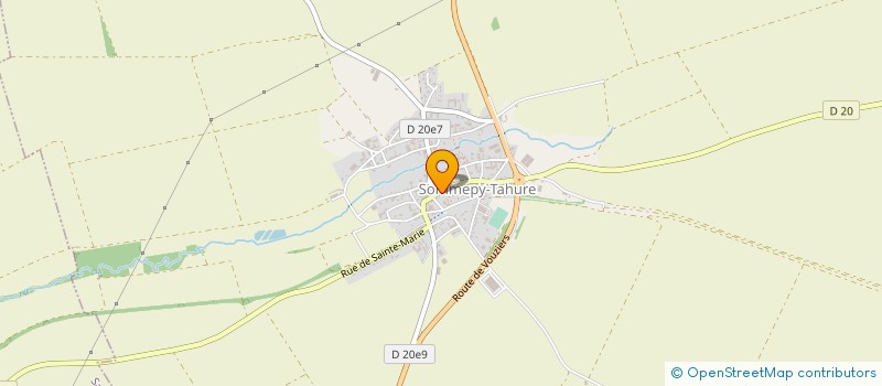 localisation de l'entreprise MONSIEUR BERNARD LOISEAU  SOMMEPY-TAHURE