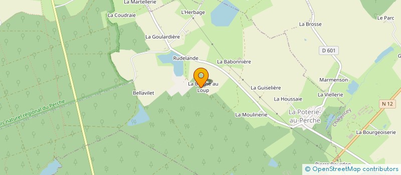 localisation de l'entreprise MONSIEUR BERNARD LONCLE à TOUROUVRE AU PERCHE