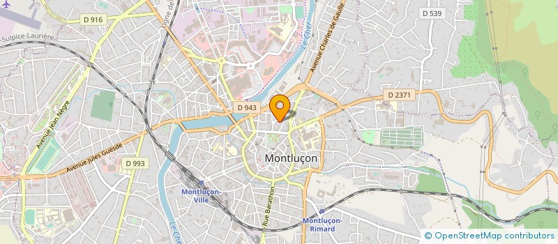localisation de l'entreprise MONSIEUR BERNARD LORETTE à MONTLUCON