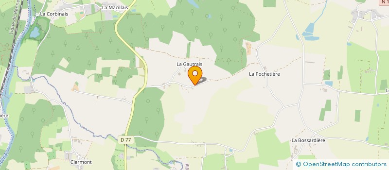 localisation de l'entreprise MONSIEUR BERNARD LORY à LAILLE