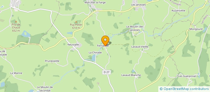 localisation de l'entreprise MONSIEUR BERNARD LOUBEAU à LE COMPAS
