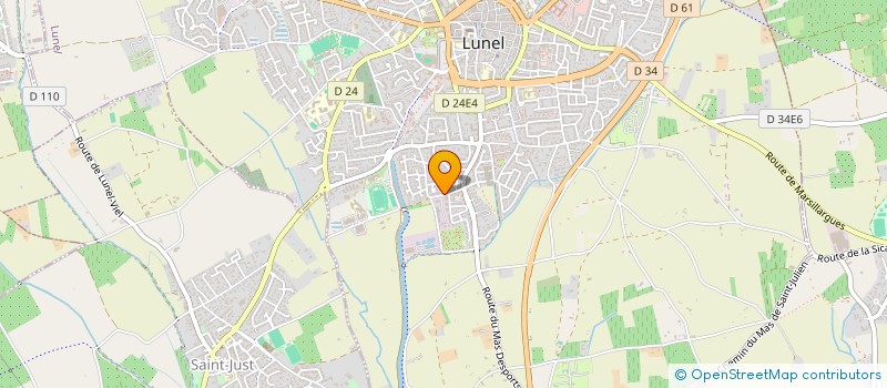 localisation de l'entreprise MONSIEUR BERNARD LOUCHE à LUNEL