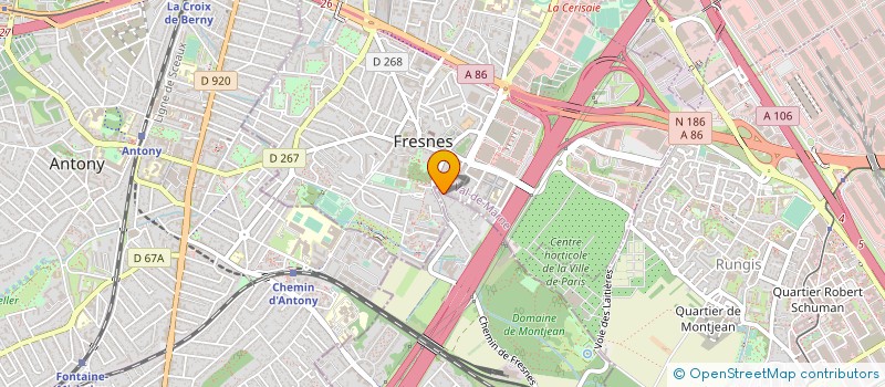 localisation de l'entreprise MONSIEUR BERNARD LOUGARRE à FRESNES