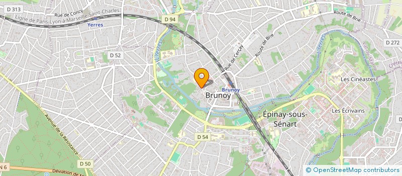 localisation de l'entreprise MONSIEUR BERNARD LOUIN à BRUNOY