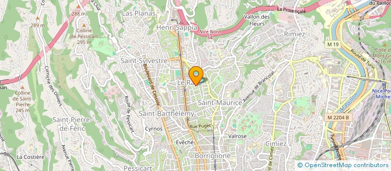 localisation de l'entreprise MONSIEUR BERNARD LOUVOT à NICE