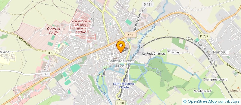 localisation de l'entreprise MONSIEUR BERNARD LUMALE à SAINT-MAIXENT-L'ECOLE