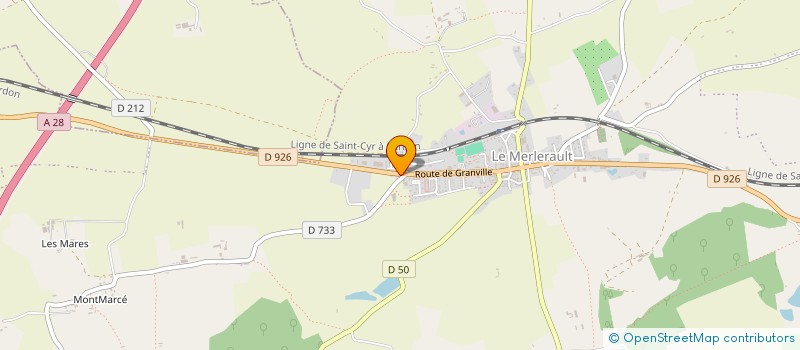 localisation de l'entreprise MONSIEUR BERNARD LURSON à LE MERLERAULT