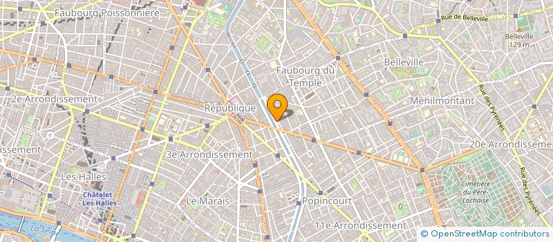 localisation de l'entreprise MONSIEUR BERNARD LUTHER  PARIS