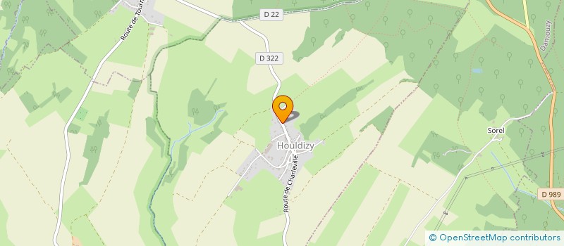 localisation de l'entreprise MONSIEUR BERNARD MACCIO  HOULDIZY