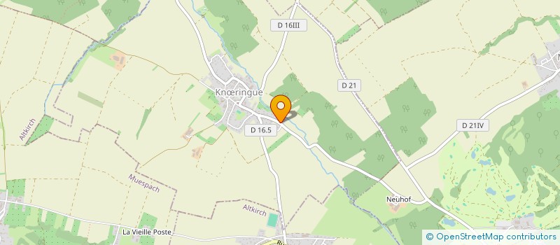 localisation de l'entreprise MONSIEUR BERNARD MAEDER  FOLGENSBOURG