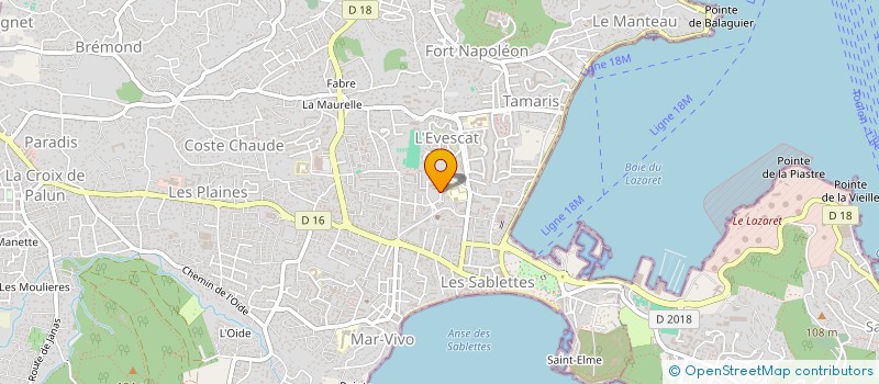 localisation de l'entreprise MONSIEUR BERNARD MAGAJA à LA SEYNE-SUR-MER