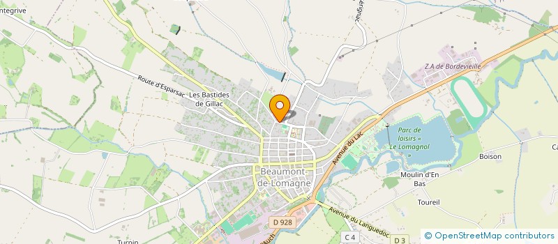 localisation de l'entreprise MONSIEUR BERNARD MAGNEAU à SERIGNAC