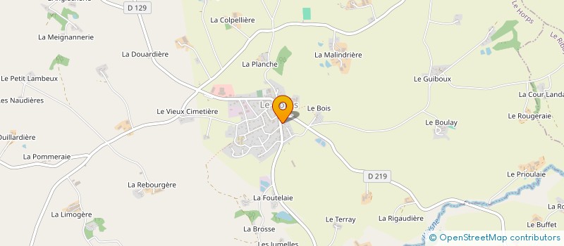 localisation de l'entreprise MONSIEUR BERNARD MAHERAULT  LE HORPS