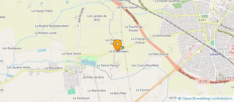 localisation de l'entreprise MONSIEUR BERNARD MAIGNAN à JANZE