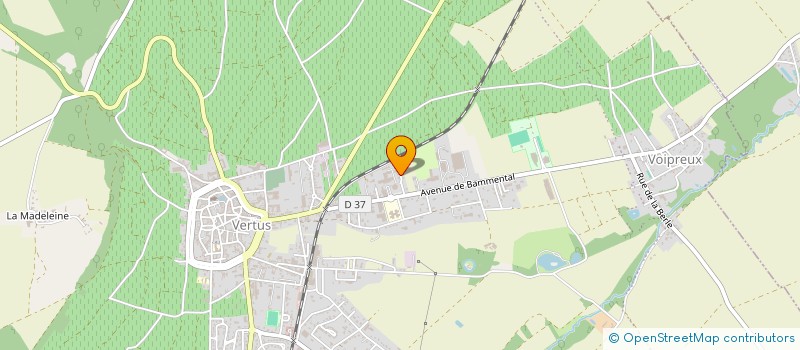 localisation de l'entreprise MONSIEUR BERNARD MAILLIARD  BLANCS-COTEAUX