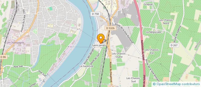 localisation de l'entreprise MONSIEUR BERNARD MAISONNASSE  MERCUROL-VEAUNES