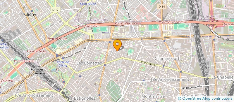 localisation de l'entreprise MONSIEUR BERNARD MALAQUIS  PARIS