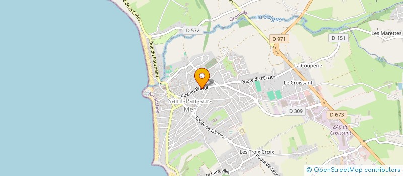 localisation de l'entreprise MONSIEUR BERNARD MALCOR DEYDIER DE PIERREFEU  SAINT-PAIR-SUR-MER