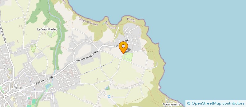 localisation de l'entreprise MONSIEUR BERNARD MALLET  PORDIC