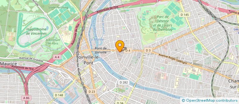 localisation de l'entreprise MONSIEUR BERNARD MANGA NKOLO à JOINVILLE-LE-PONT