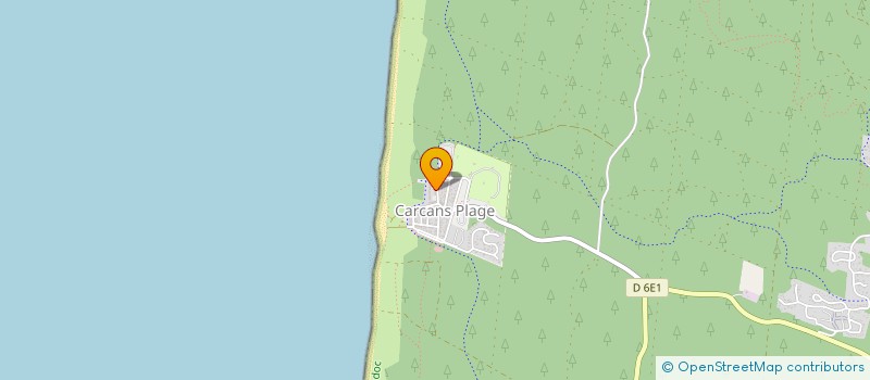 localisation de l'entreprise MONSIEUR BERNARD MARCEL  CARCANS