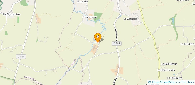 localisation de l'entreprise MONSIEUR BERNARD MARCHAND  MADRE